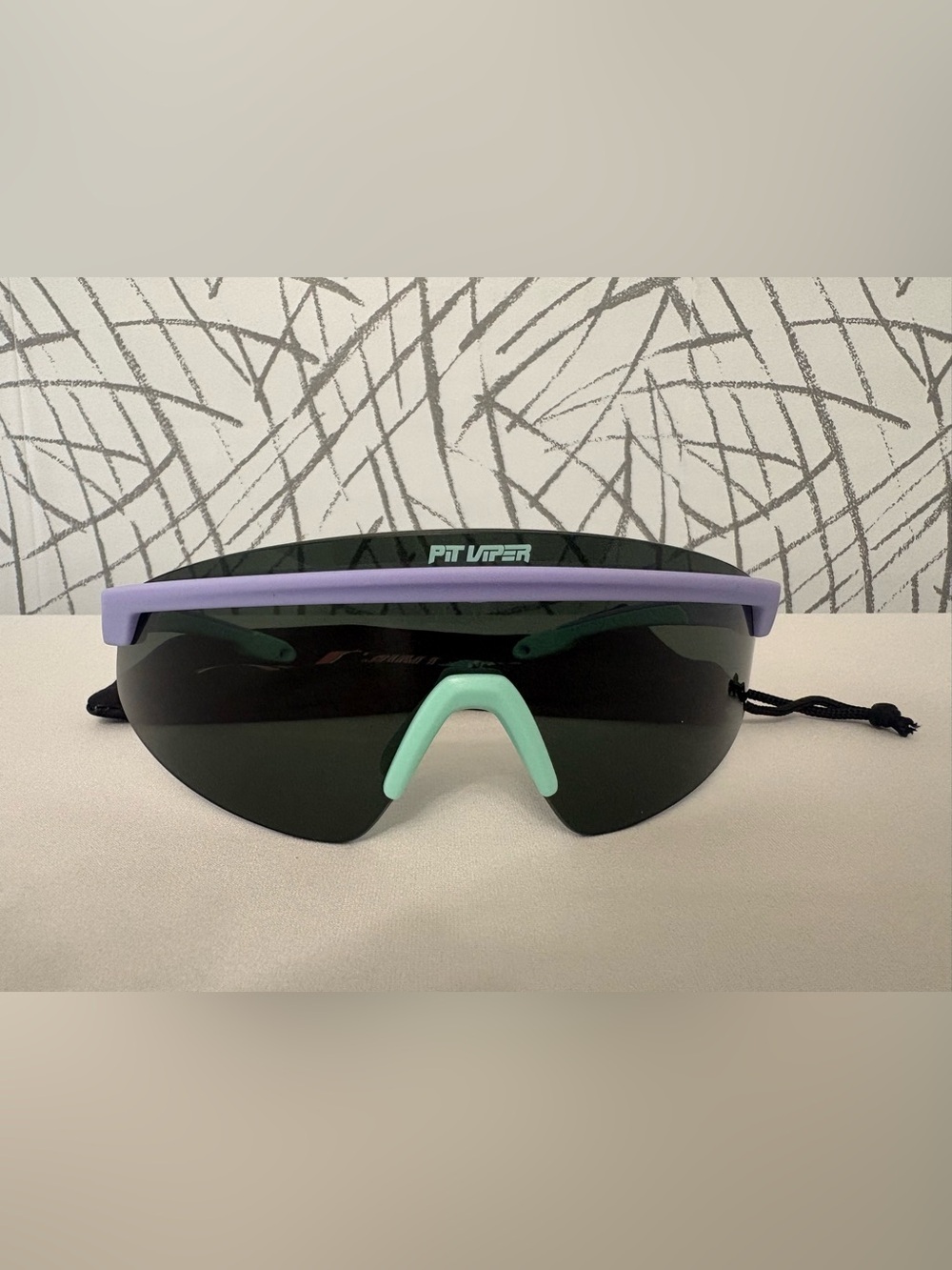 Pit Viper The Skysurfer Sunglasses in "The Plumduster" Pastel Purple/Light Blue